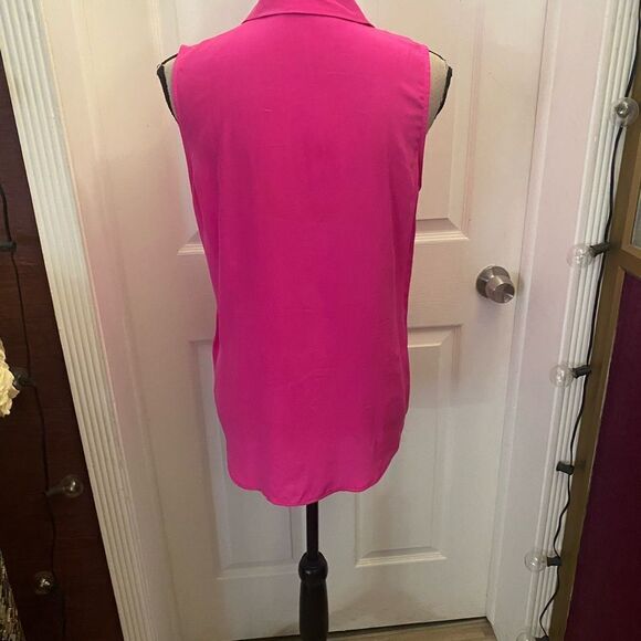 Equipment 100% silk sleeveless blouse, S - Picture 5 of 7